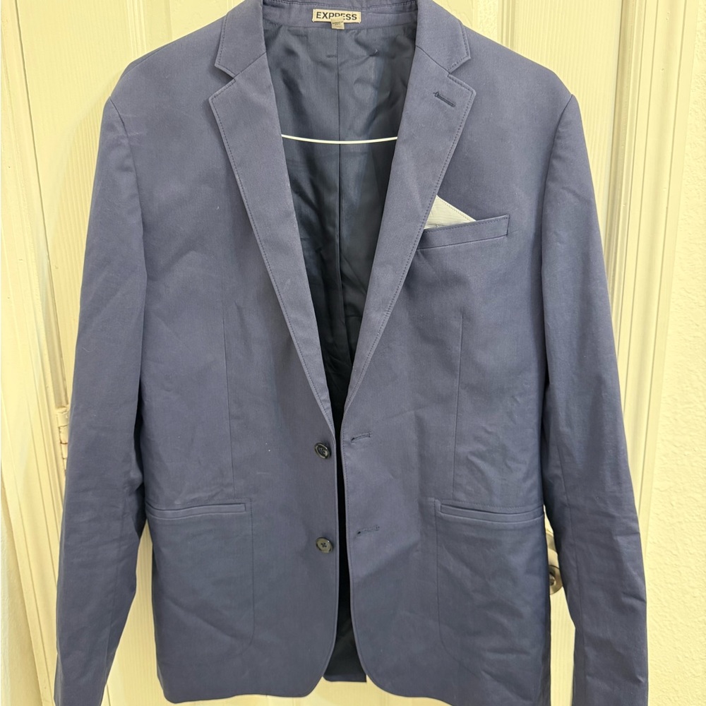 Express Men's Navy Sport Coat